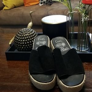 Cool My Shoes Black Espadrilles